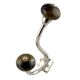 Marble Round Ceramic Silver Iron Hooks